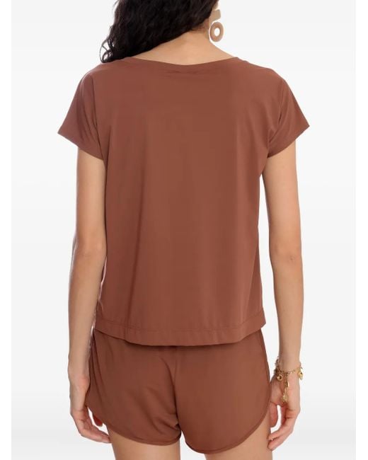 Lygia & Nanny ショートスリーブ Tシャツ Brown