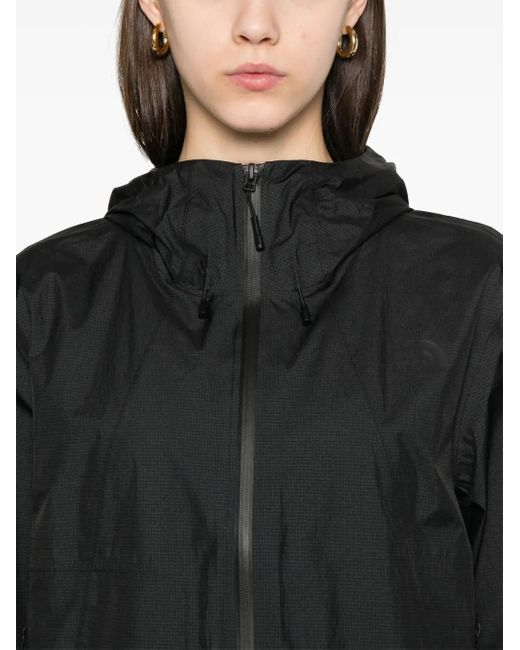 The North Face Black Packbare Regenjacke