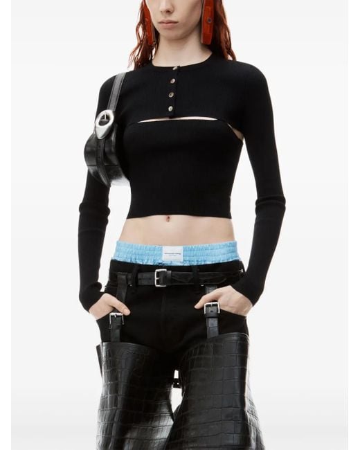 Alexander Wang Black Sweaters