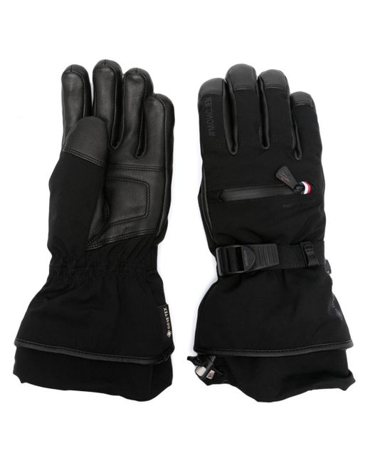 3 MONCLER GRENOBLE Handschoenen Met Ritszak in het Black