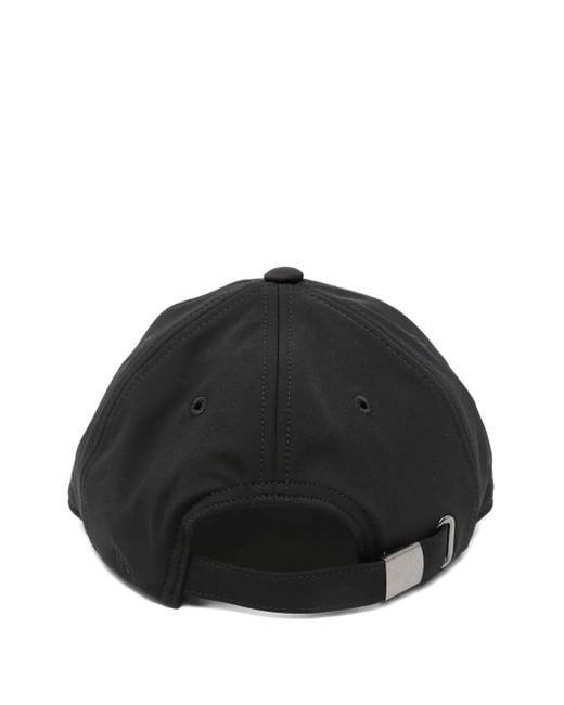 Our Legacy Black Muted Scuba Baseball Cap for men