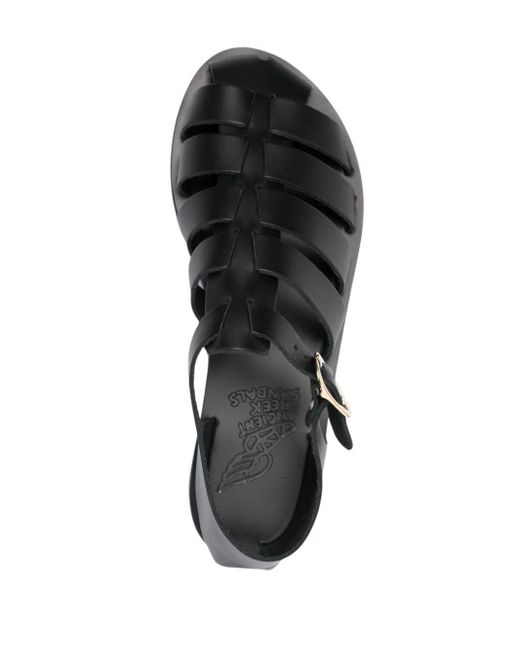 Ancient Greek Sandals Homeria レザー サンダル Black