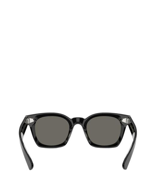Oliver Peoples Black Square-Frame Sunglasses