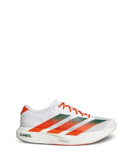 Adidas White Adizero Evo Sl Sneakers for men
