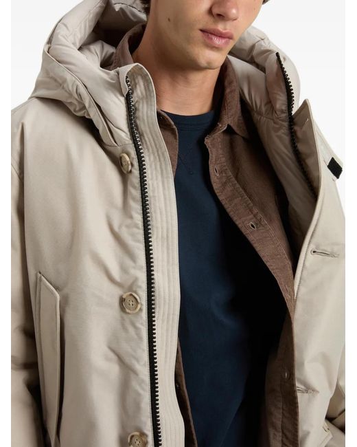 Woolrich White Arctic Parka for men