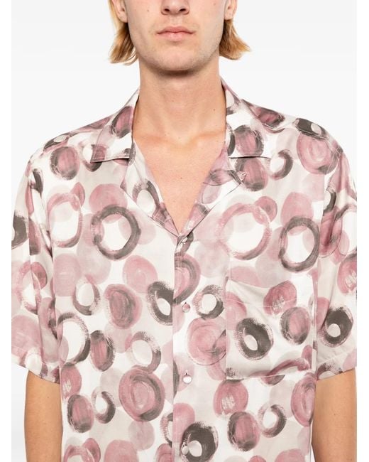 Tagliatore Pink Camicia Shirt for men