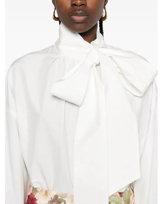 Blusa Con Cintura di Zimmermann in White