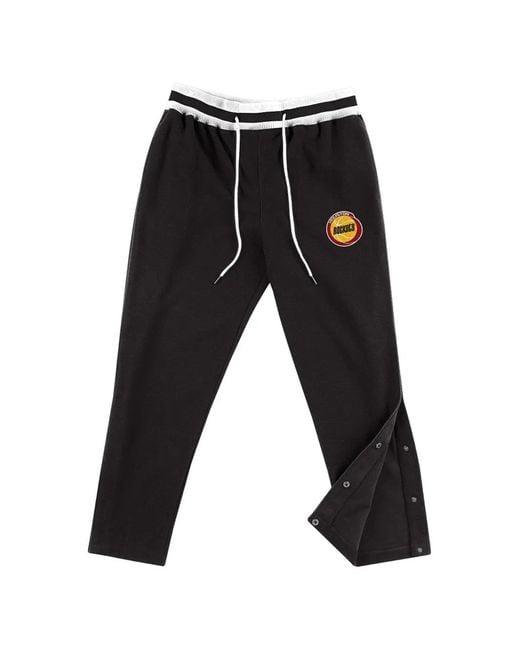 Mitchell & Ness Black X Nba Houston Rockets Trousers for men