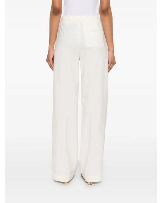 Loulou de Saison White Vys Trousers
