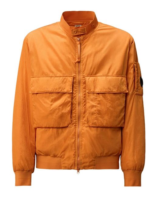 C P Company Jacke Mit Aufgesetzten Taschen in Orange für Herren