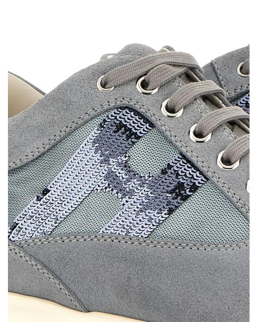 Hogan Gray Interactive Sneakers
