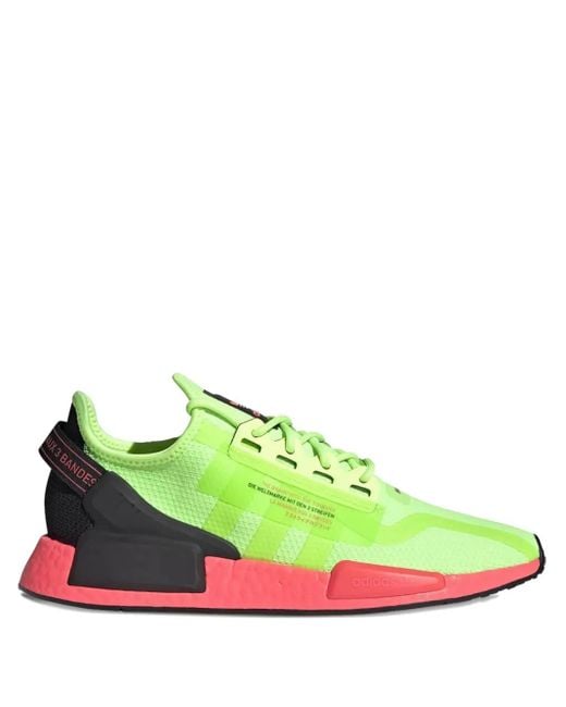 Adidas Green Nmd_R1 V2 "Watermelon" Sneakers for men