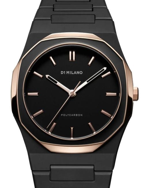 D1 Milano Black Polycarbon 40.5Mm