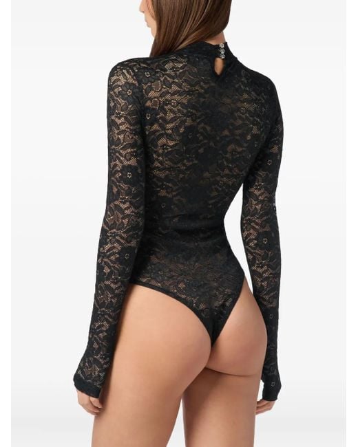 Philipp Plein Kanten Body in het Black