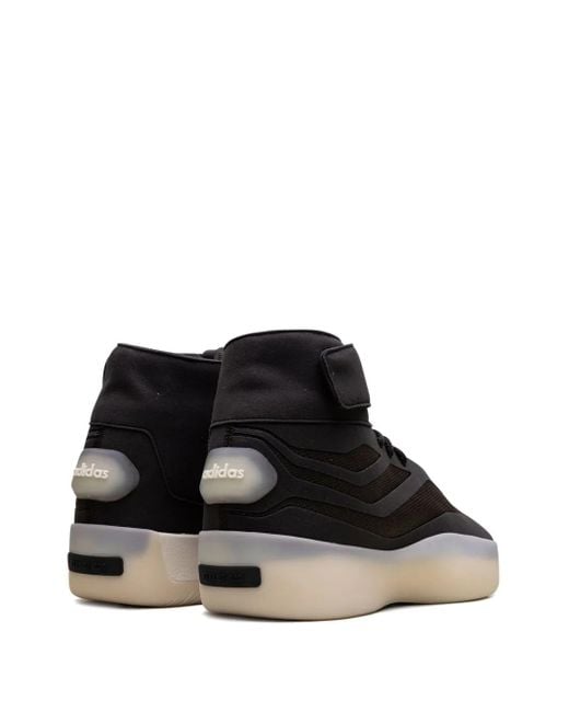 Adidas Black Athletics Ii Basketball Sneakers for men
