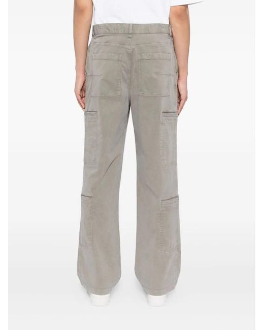 Represent Gray Season Cargo Trousers for men