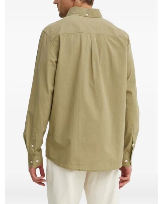 Les Deux Green Pocket Button-Down Shirt for men