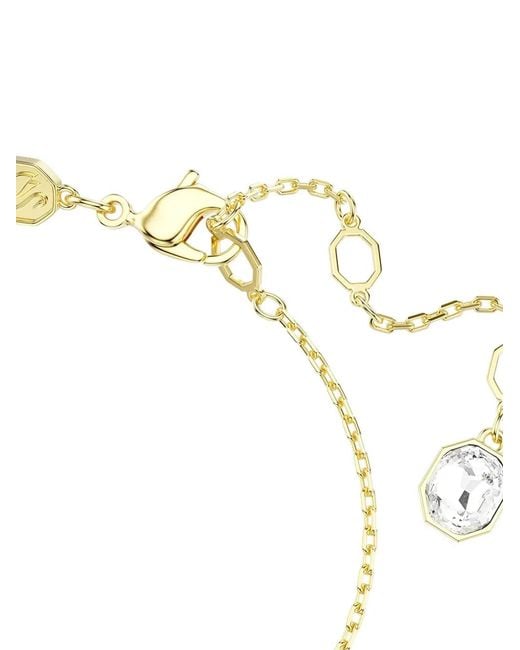 Swarovski White Idyllia Flower Charm Bracelet