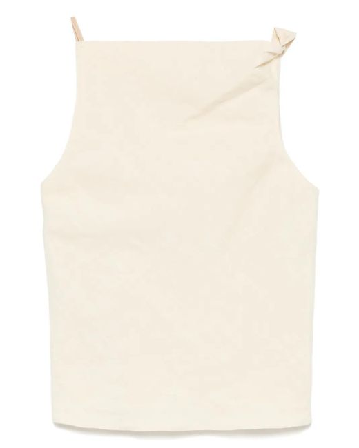 Alysi アシンメトリー トップ Natural