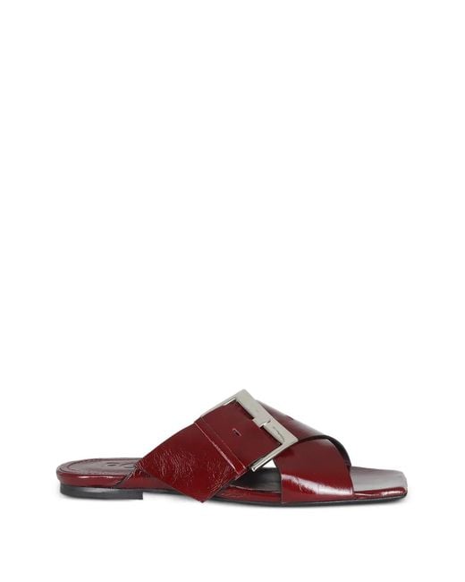 Poeve Purple Emma Mules