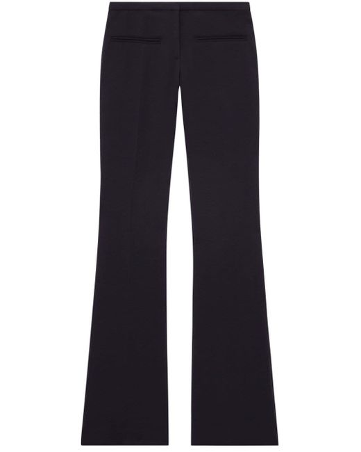 Courreges Blue Heritage Bootcut Trousers