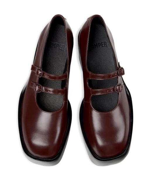 Camper Brown Billie Pumps