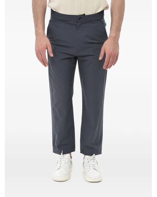 Goldwin Blue All Direction Straight-Leg Trousers for men