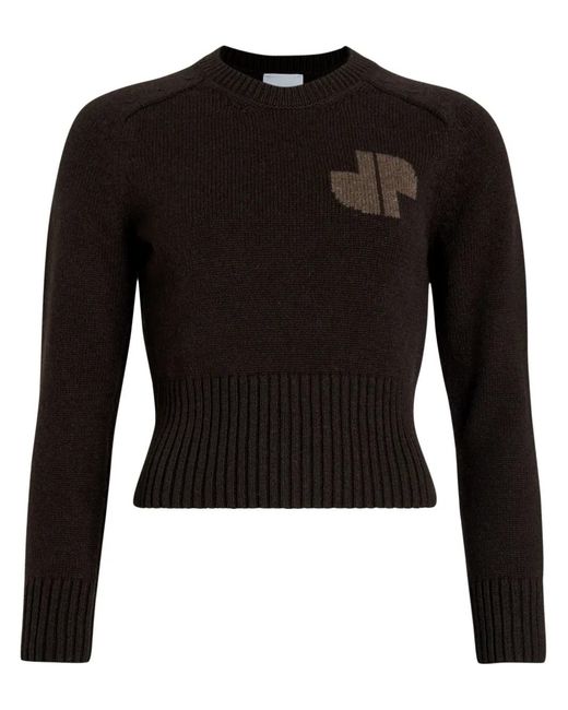 Patou Black Jp Sweater