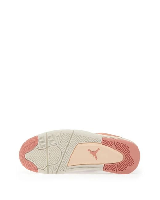 Nike Pink Air Jordan Leather Sneakers