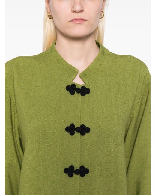 Rohe マンダリン ジャケット Green