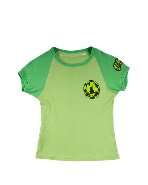Chrome Hearts Green Matty Boy Short-Sleeve T-Shirt