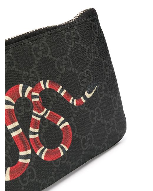 kingsnake print gg supreme pouch
