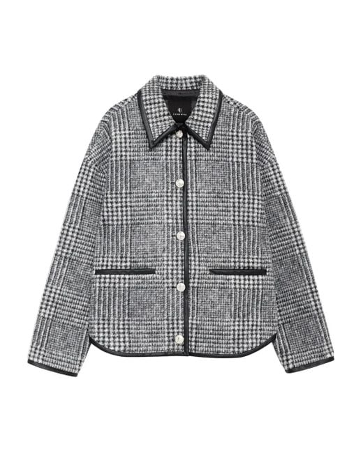 Anine Bing Gray Camden Jacket