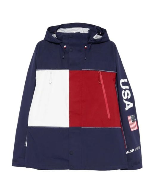Tommy Hilfiger X Sail Gp 'sufa25' フーデッドジャケット Blue