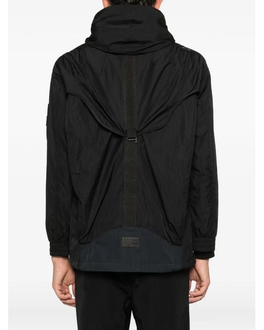 Oakley Black Fgl Stealth 0.1 Hooded Zip Jacket for men