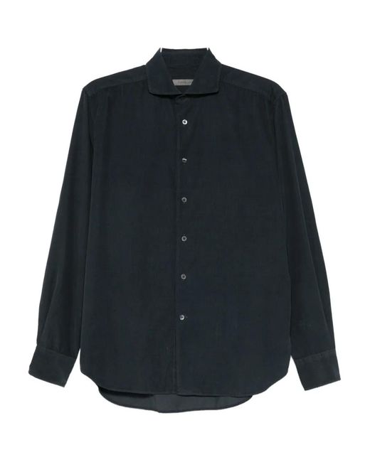 Corneliani Blue Long Sleeve Shirt for men