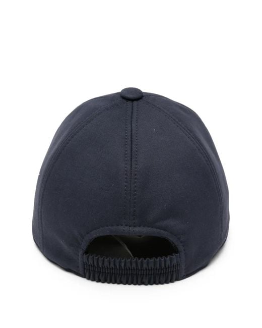 The Row Blue Caspian Panelled Baseball Cap