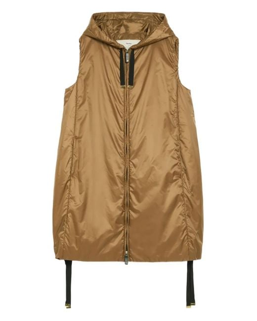 Max Mara Bodywarmer in het Natural