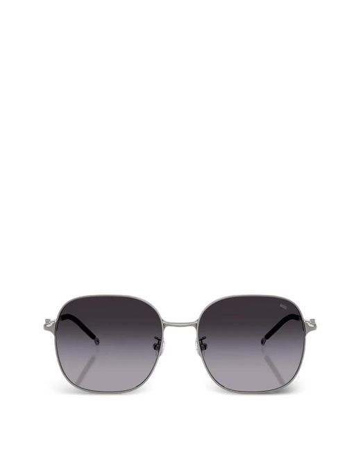 DIESEL Metallic Square-Frame Sunglasses