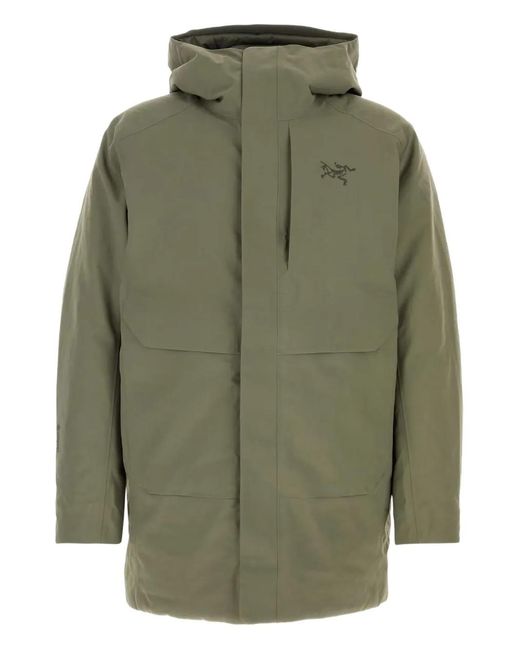Arc'teryx Green Therme Parka Coat for men