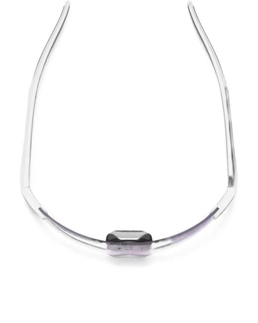 Rudy Project Purple Astral Sphere Shield-Frame Sunglasses for men