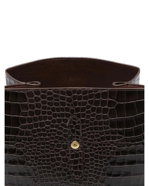 Soeur Black Bello Embossed Tote Bag
