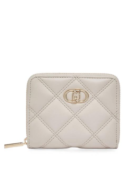 Liu Jo Natural Small Quilted Wallet