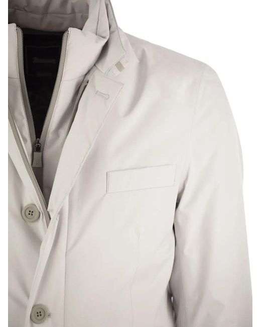 Blazer Con Botones Herno de hombre de color White