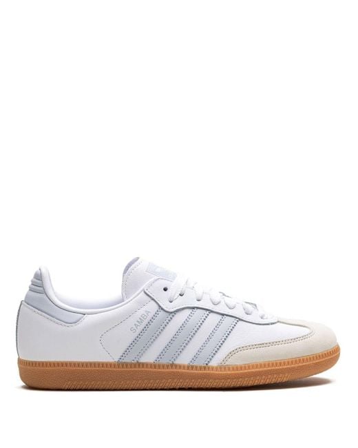 Adidas Samba Og "halo Blue" Sneakers in het White