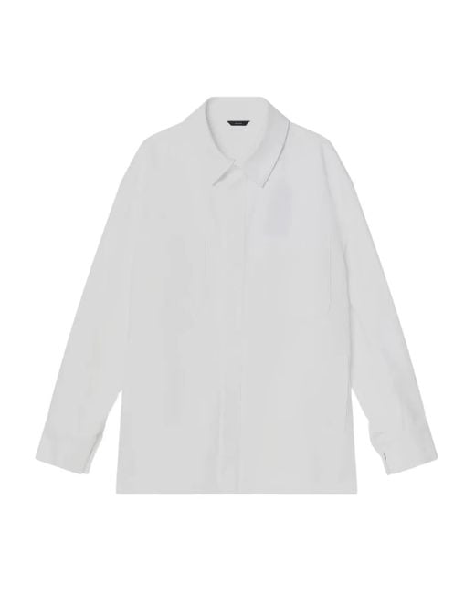 Fendi Langärmeliges Hemd in White für Herren