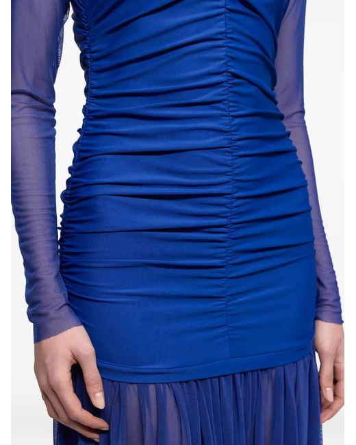 Atu Body Couture Blue Robe À Fronces