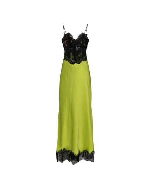 Maxi Dresses Self-Portrait en coloris Green