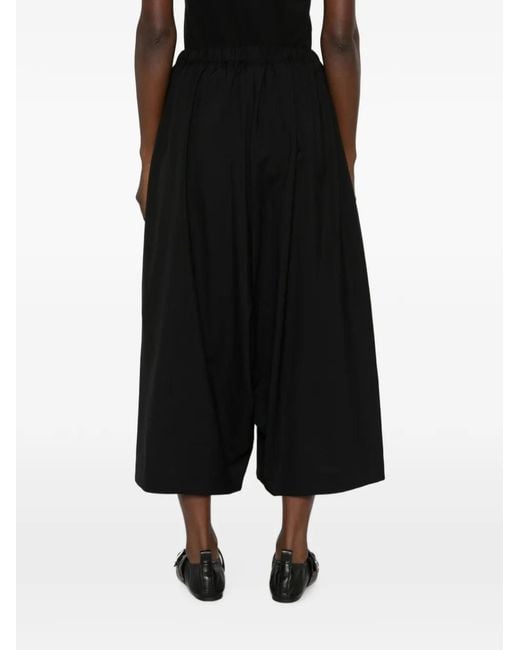 Comme des Garçons Black Elasticated-Waist Trousers