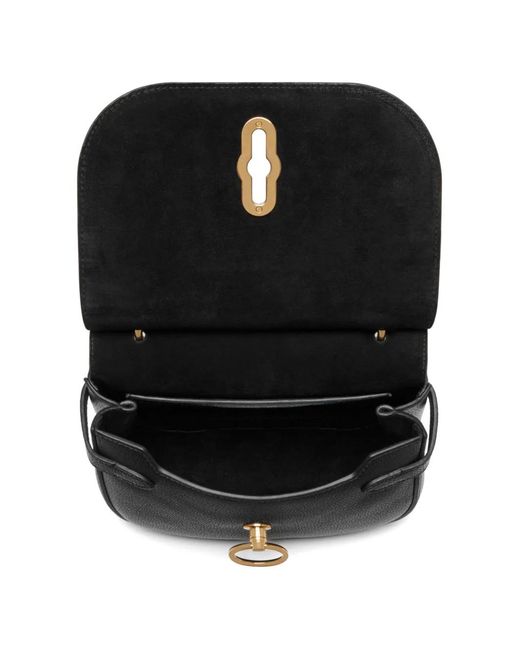 Mulberry Black Small Amberly Satchel Bag